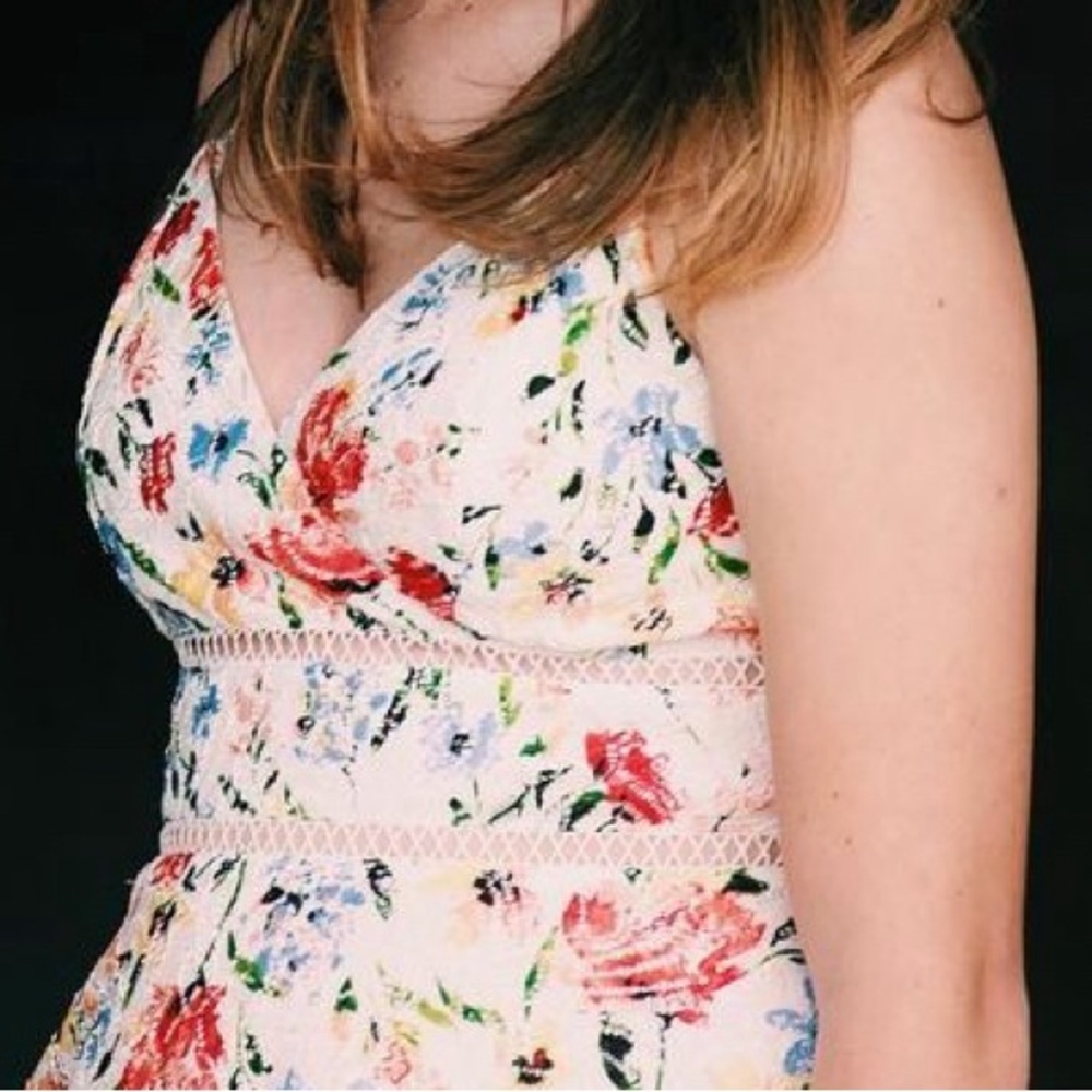 Floral mini dress
